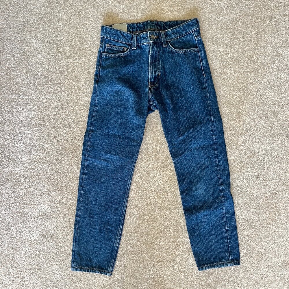 Mango Man Blue Jeans, Straight Leg, Size 26